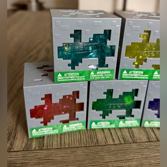 Minecraft Jelly Cube Novelty Sensory Fidget Stress Toy Collectable Viral New - Picture 3 of 12